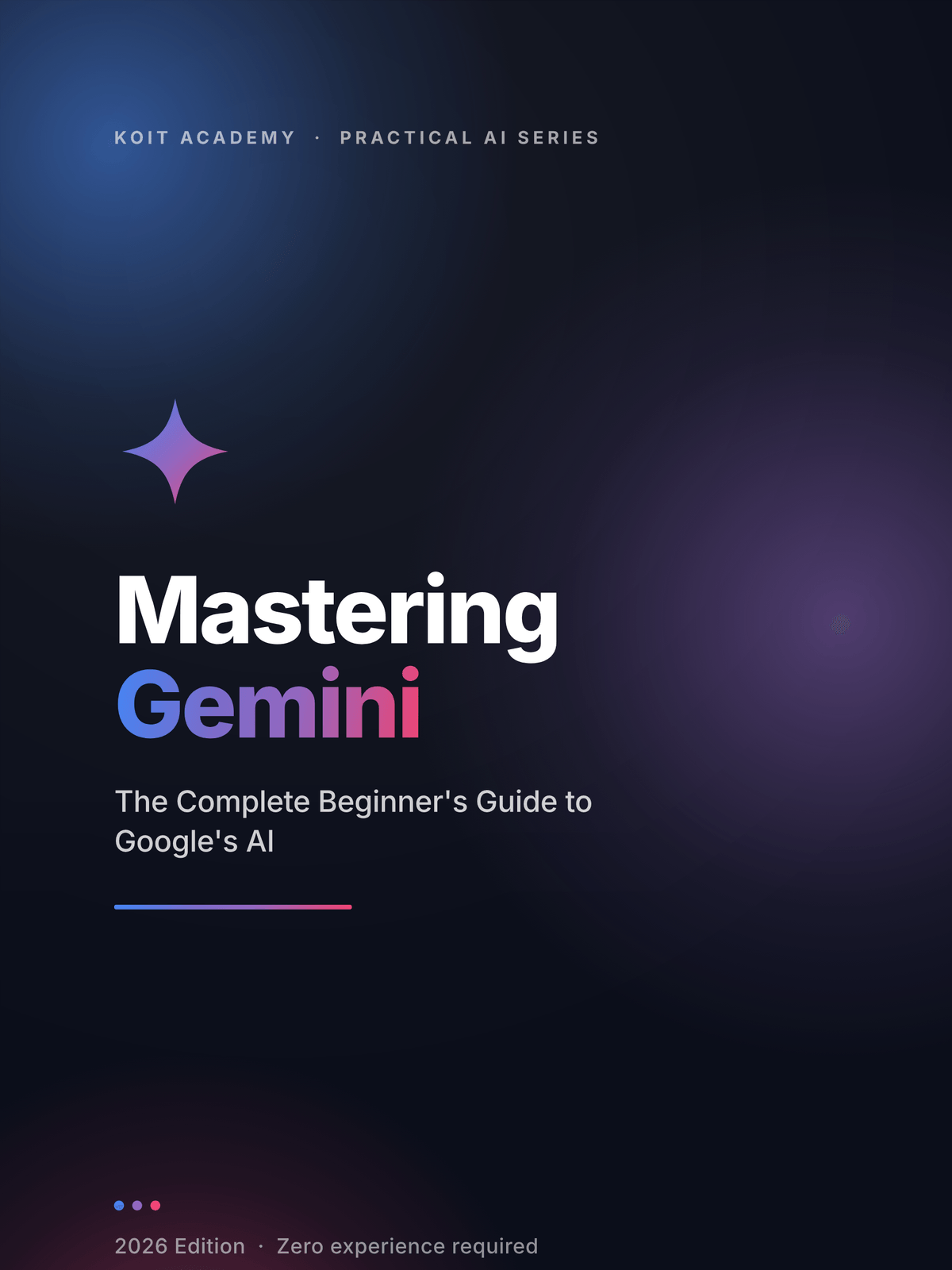 Front cover of Mastering Gemini 2026, a 117-page PDF